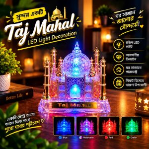 Beautiful Taj Mahal LED Light Decoration