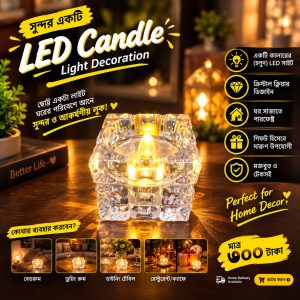 Crystal LED Candle Light