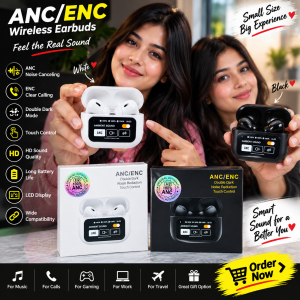 ANC/ENC Wireless Earbuds – H2 Model